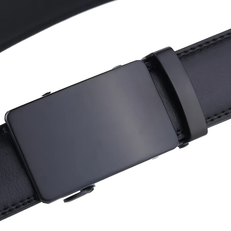 Black  Buckle Slider Belt