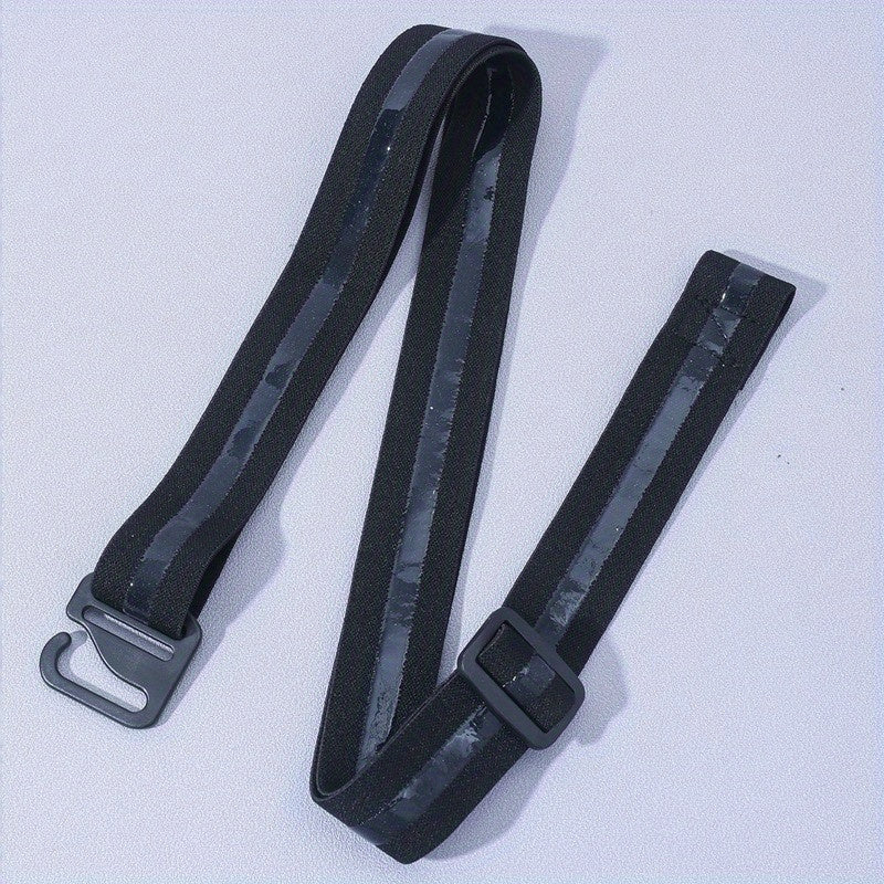 Black Elastic Unisex Belt