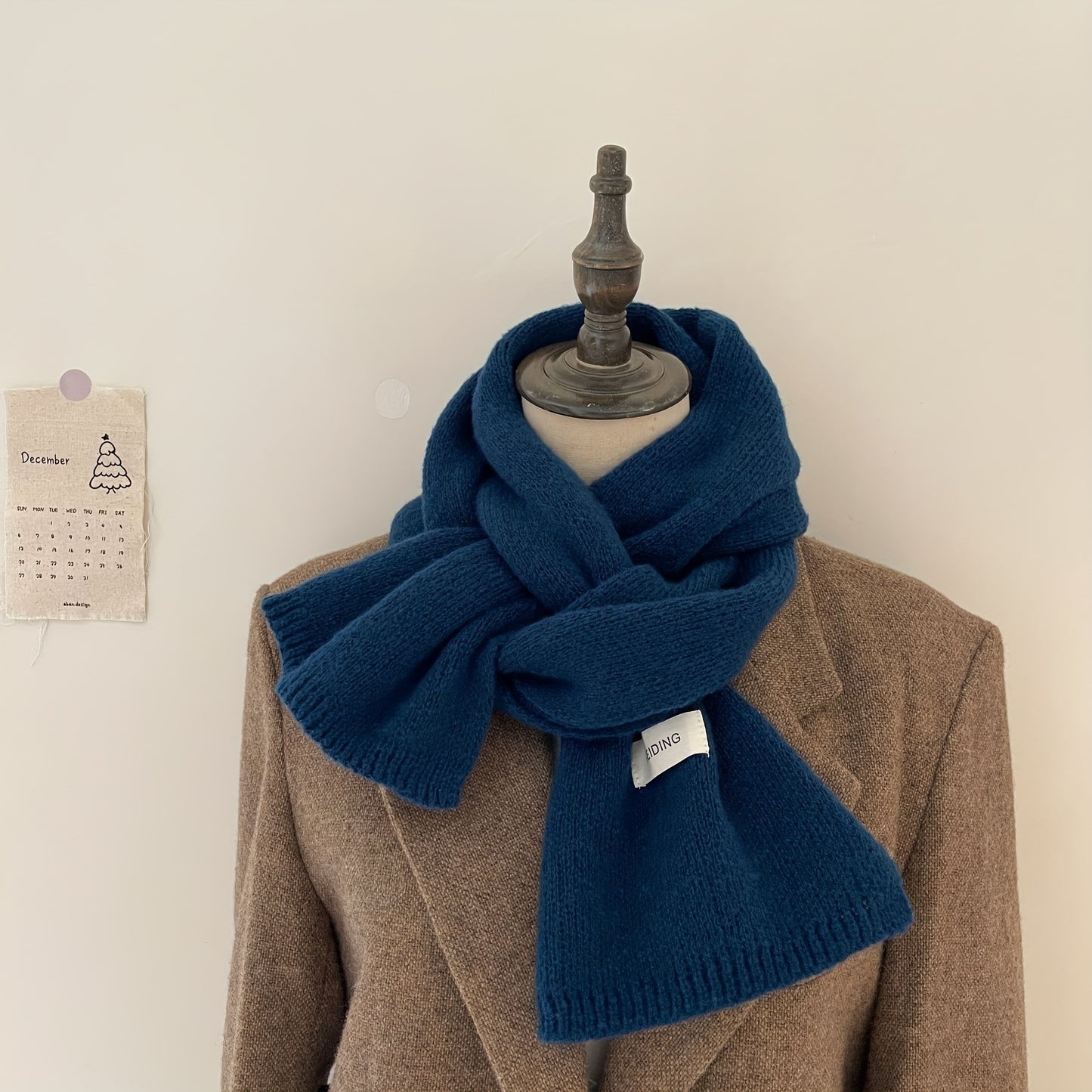 Cozy Knitted Thickened Scarf