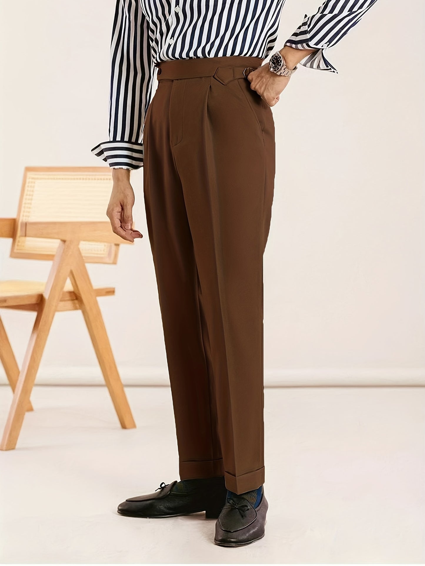 Men's Slim-Fit Dress Pants