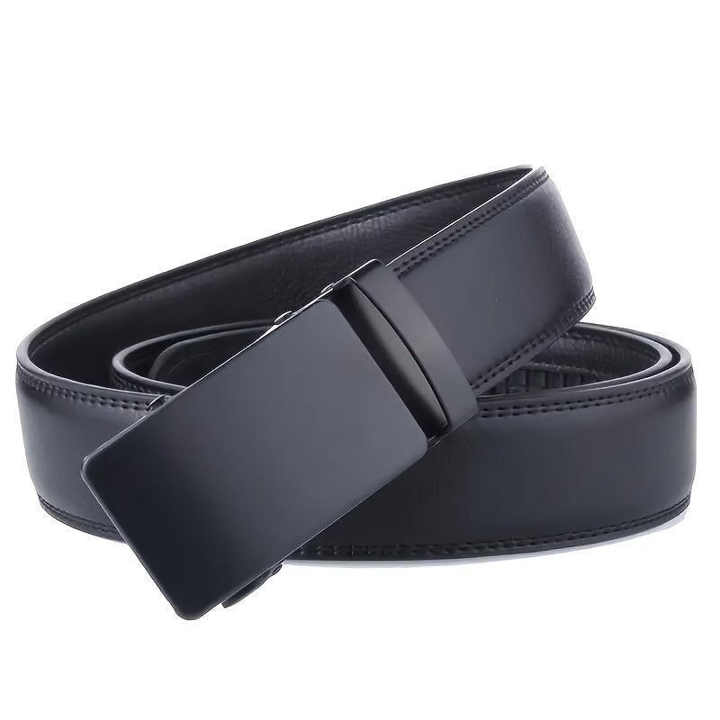 Black  Buckle Slider Belt