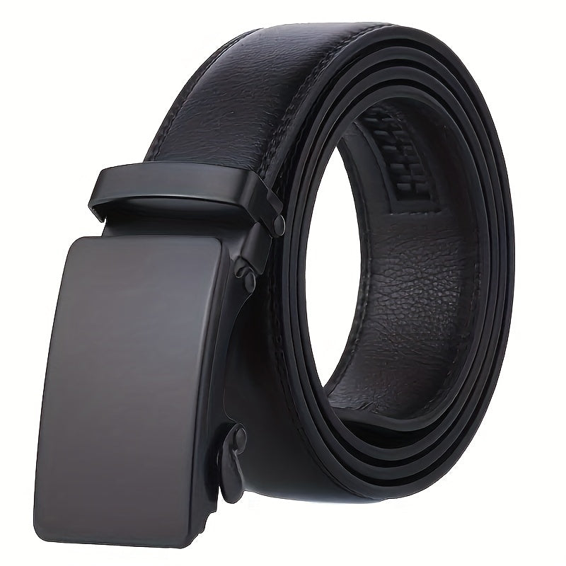 Black  Buckle Slider Belt