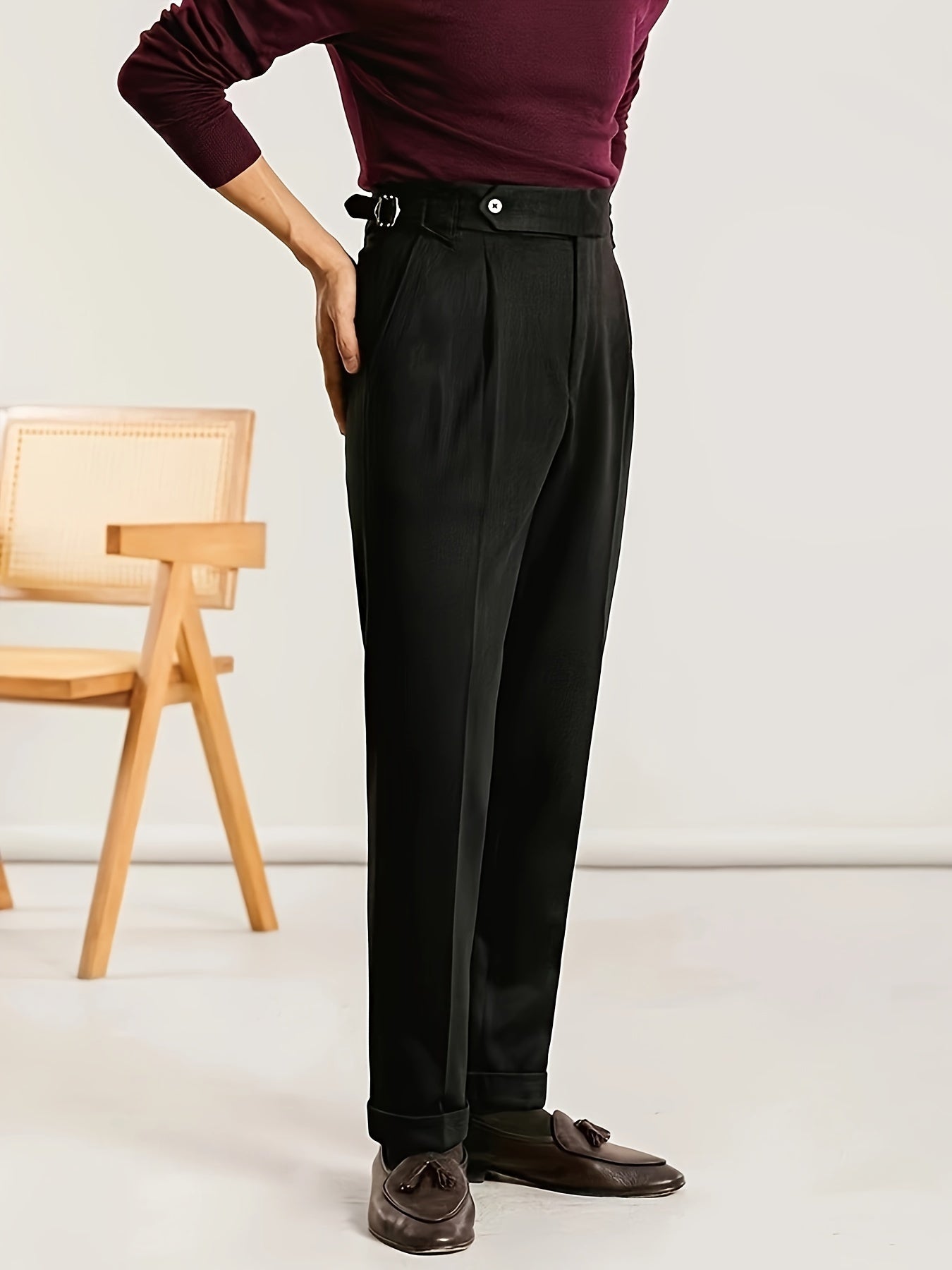 Men's Slim-Fit Dress Pants