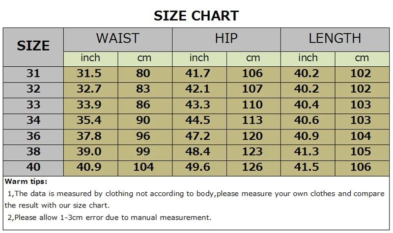 Male Pants Stretch  Casual Men's office trousers