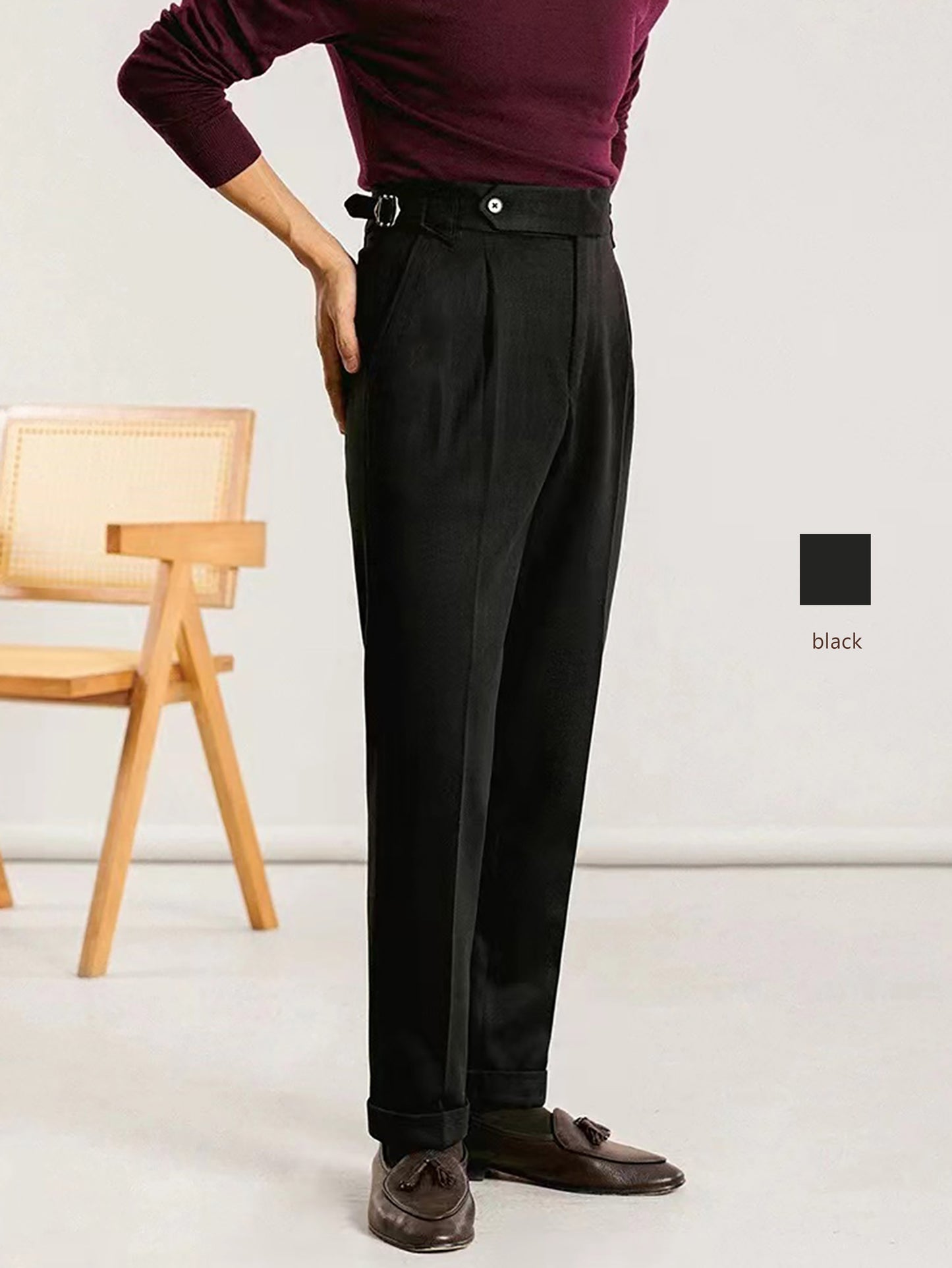 Men's Slim-Fit Dress Pants