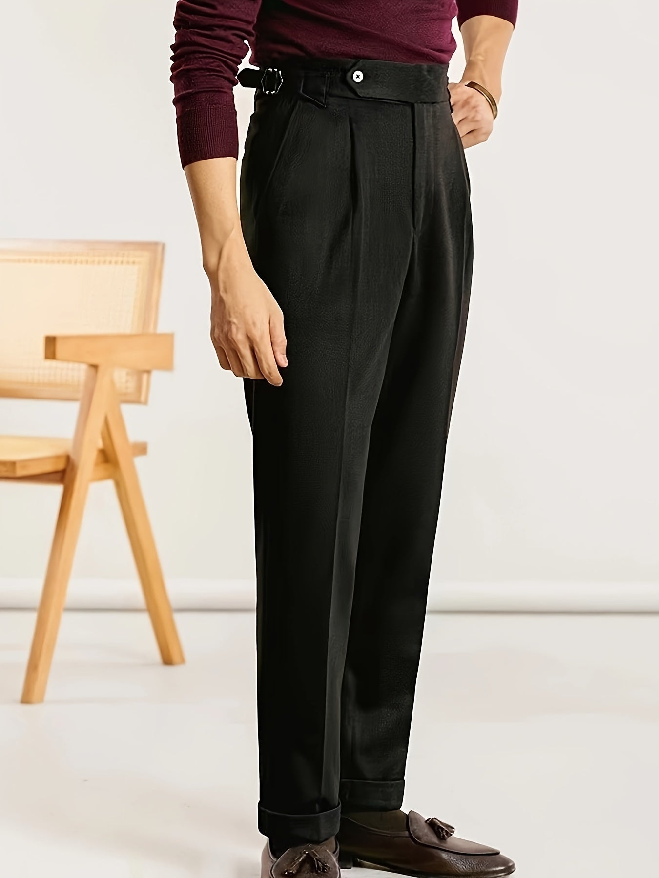 Men's Slim-Fit Dress Pants